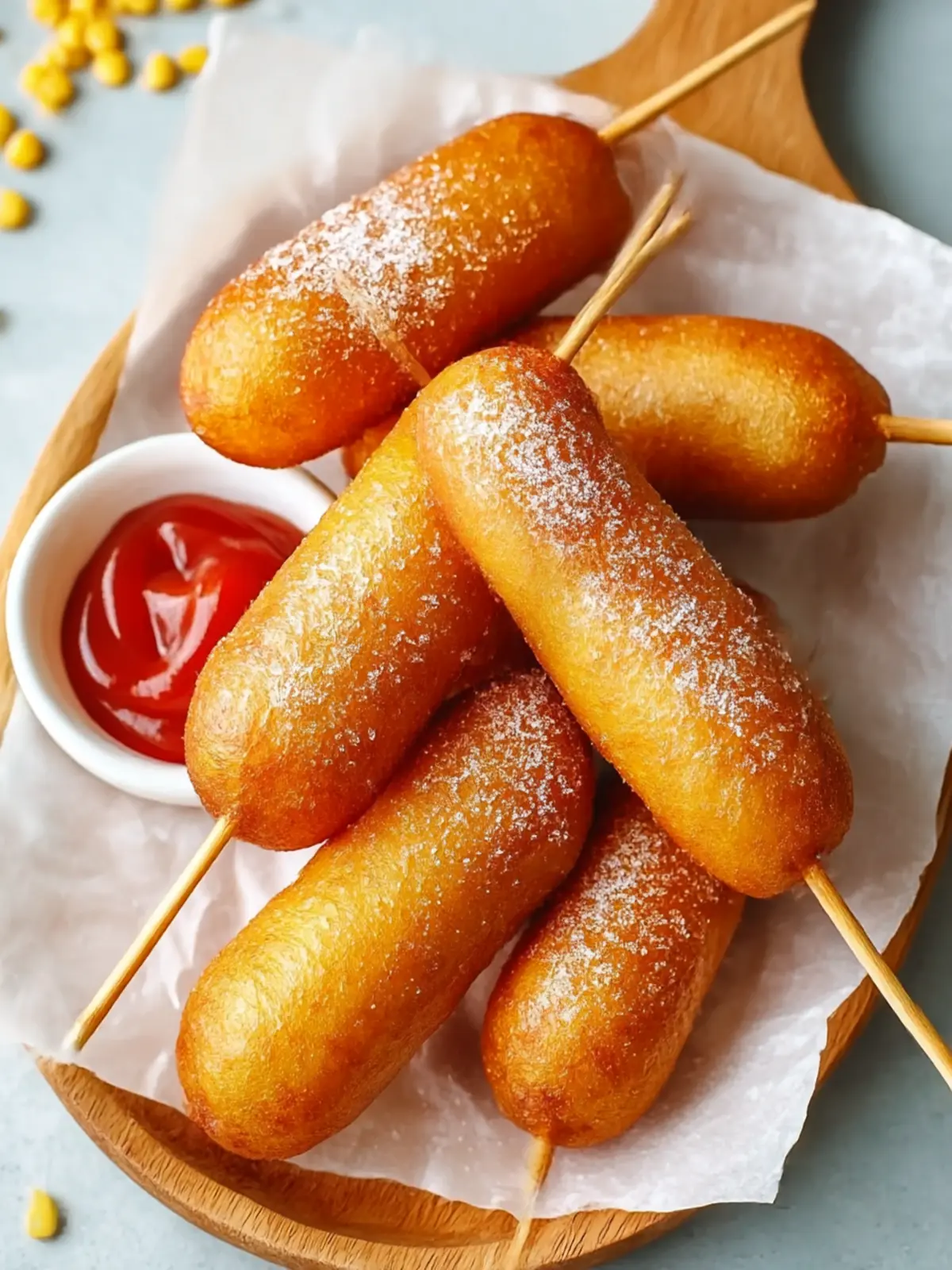 Delicious Mini Corn Dogs