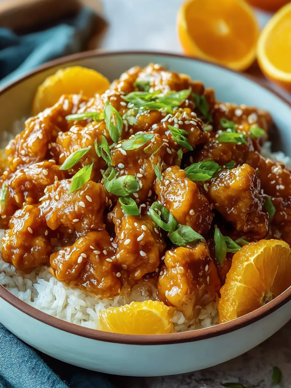 Crockpot Orange Chicken