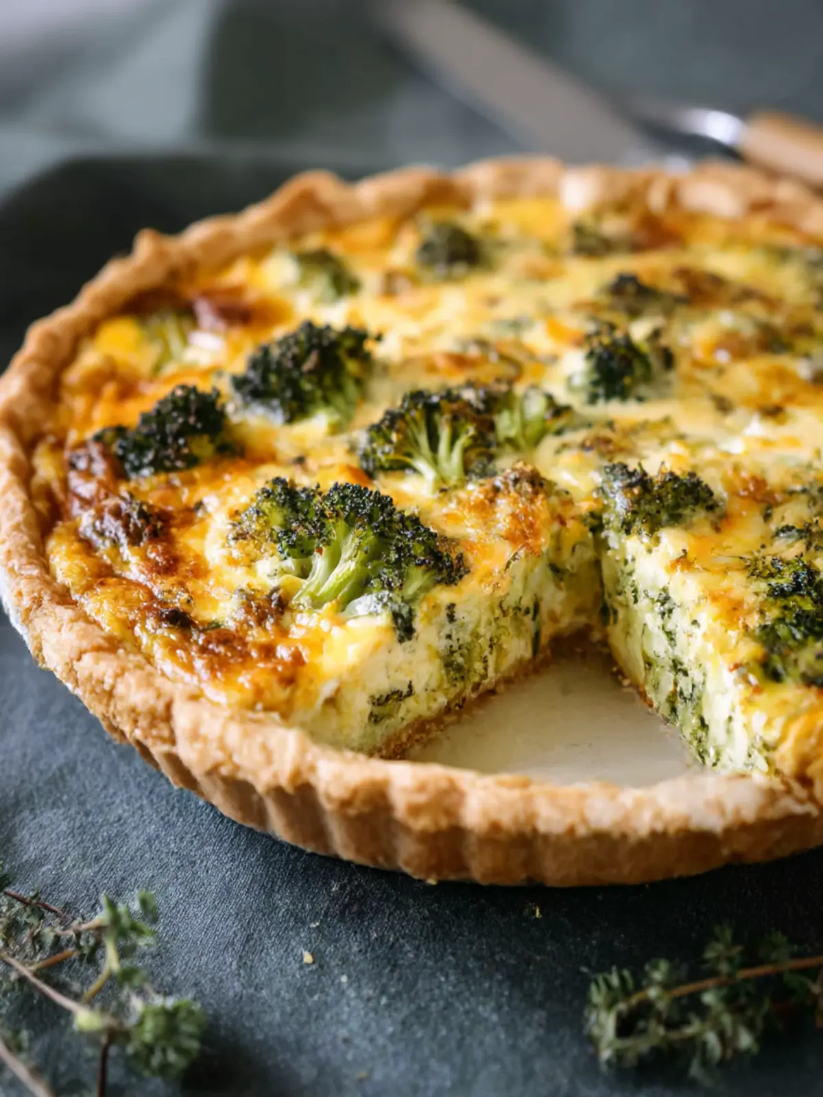 Broccoli Quiche