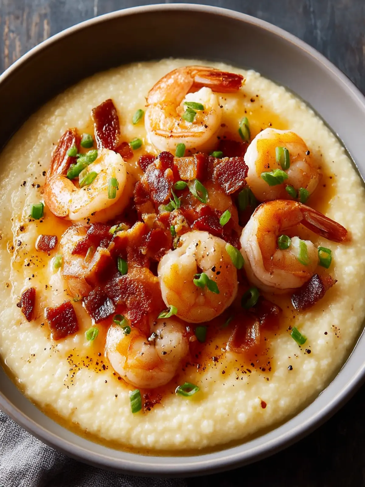 Easy Classic Shrimp and Grits