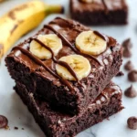 Healthy Banana Brownies