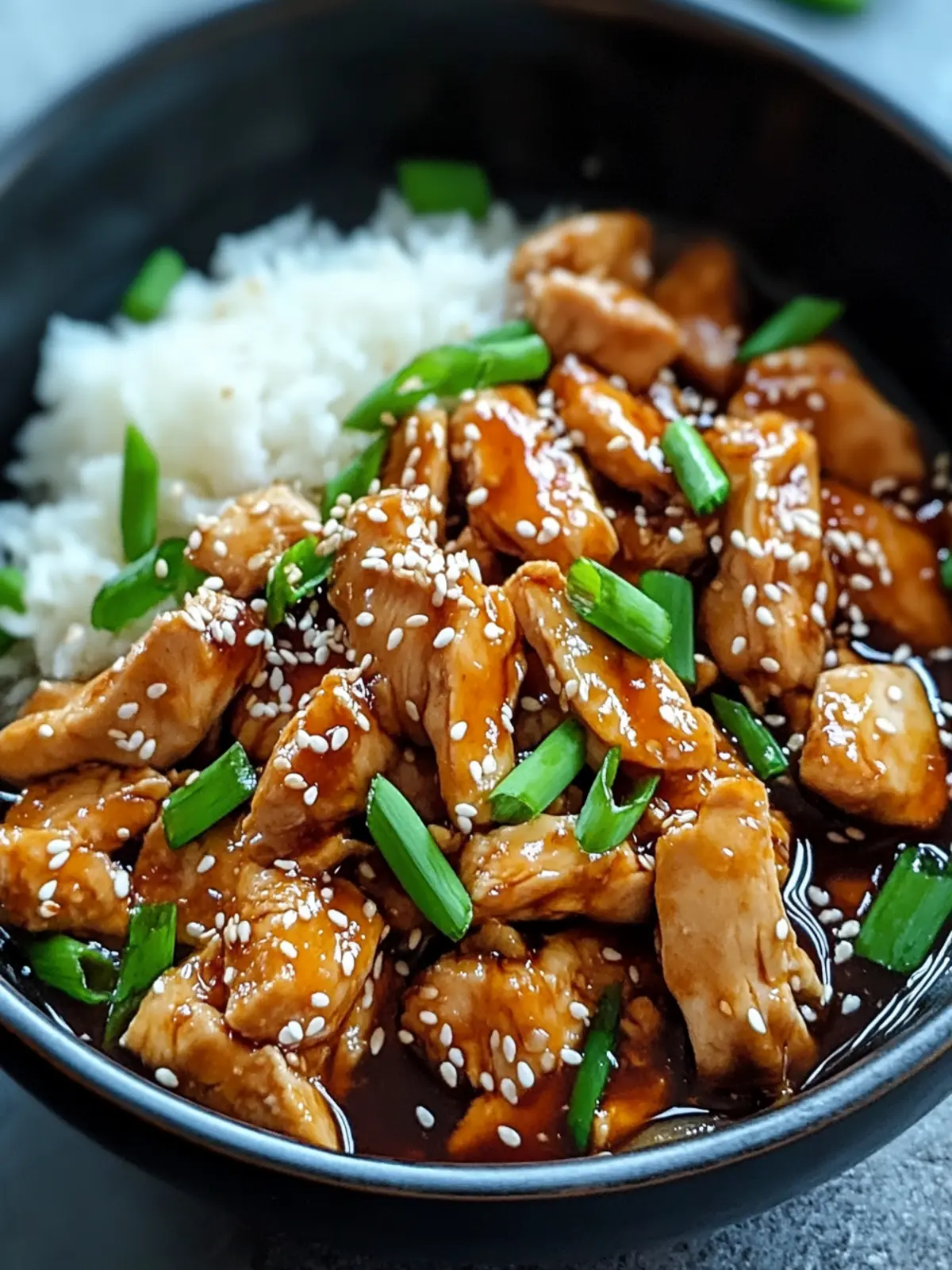 Savory Slow Cooker Sesame Chicken