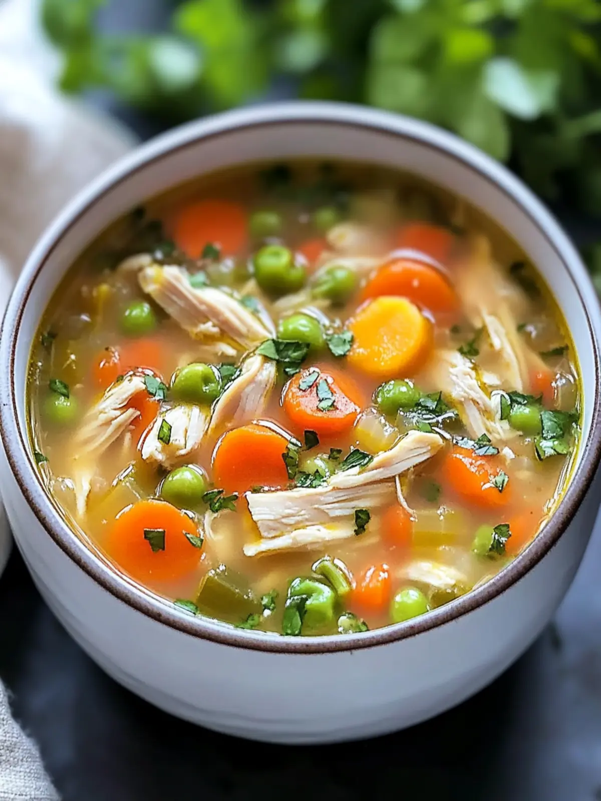 Crockpot Chicken Vegetable Soup