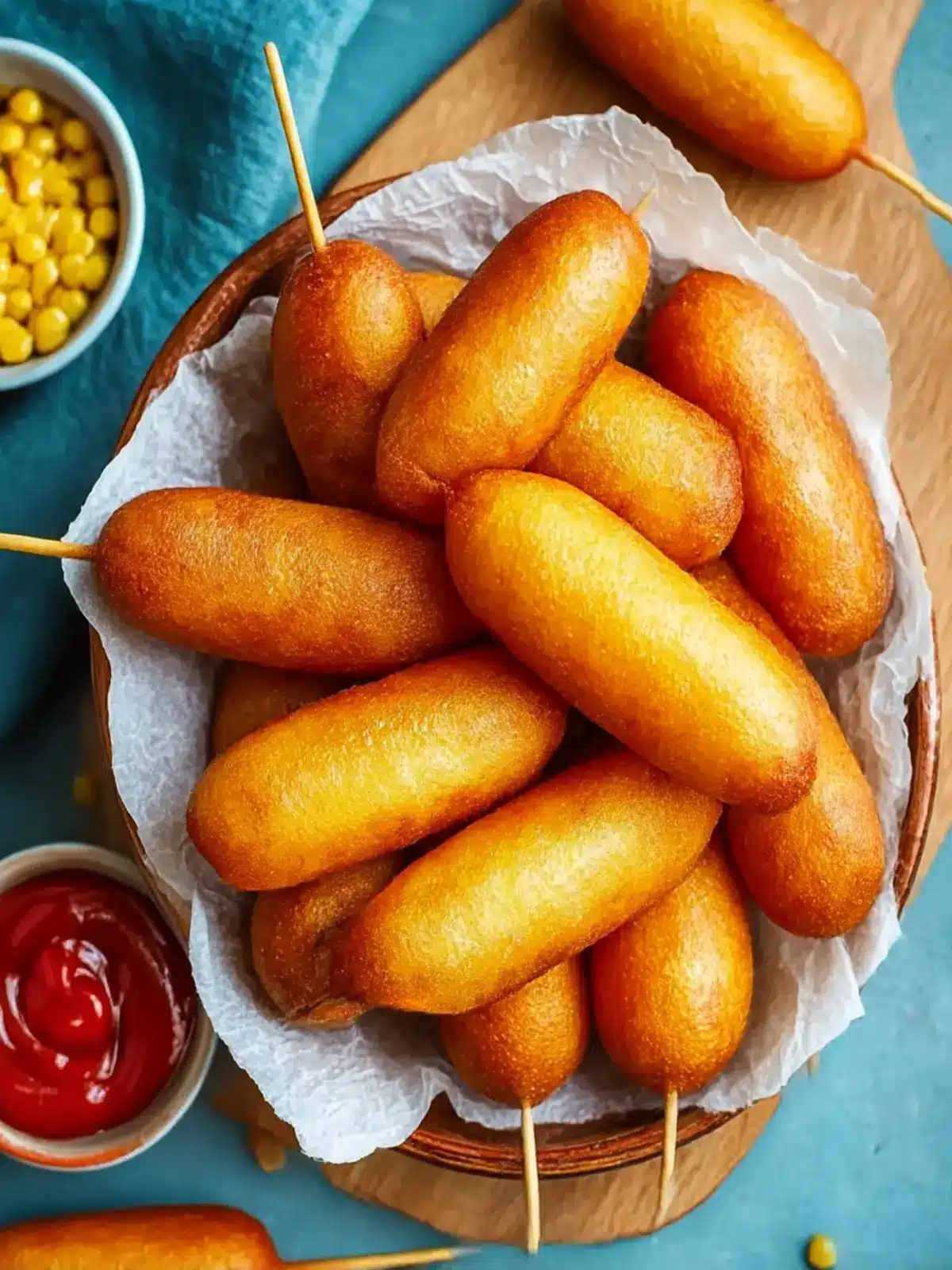 Delicious Mini Corn Dogs