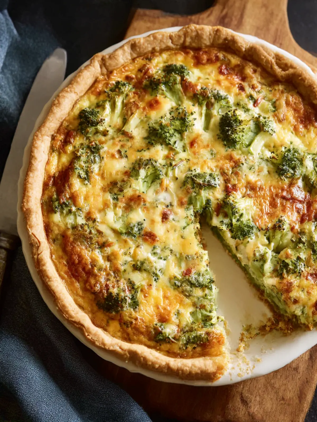 Broccoli Quiche