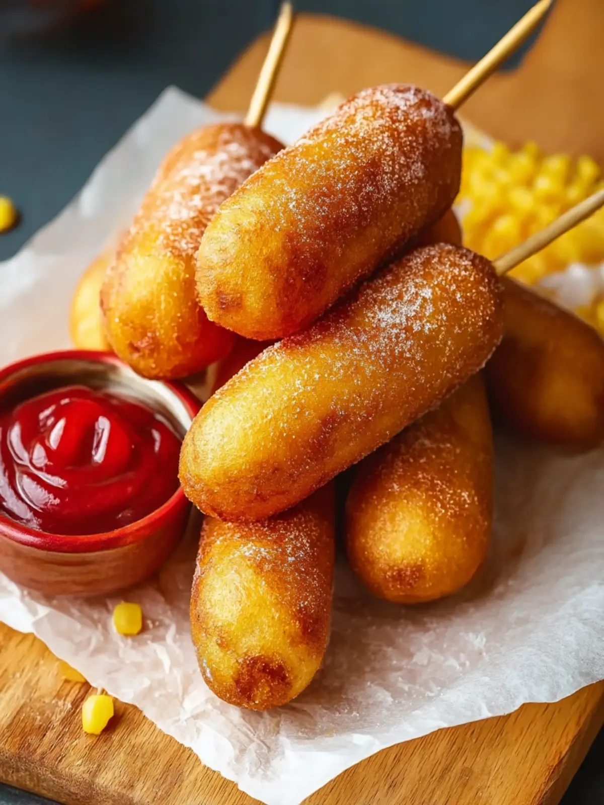 Delicious Mini Corn Dogs
