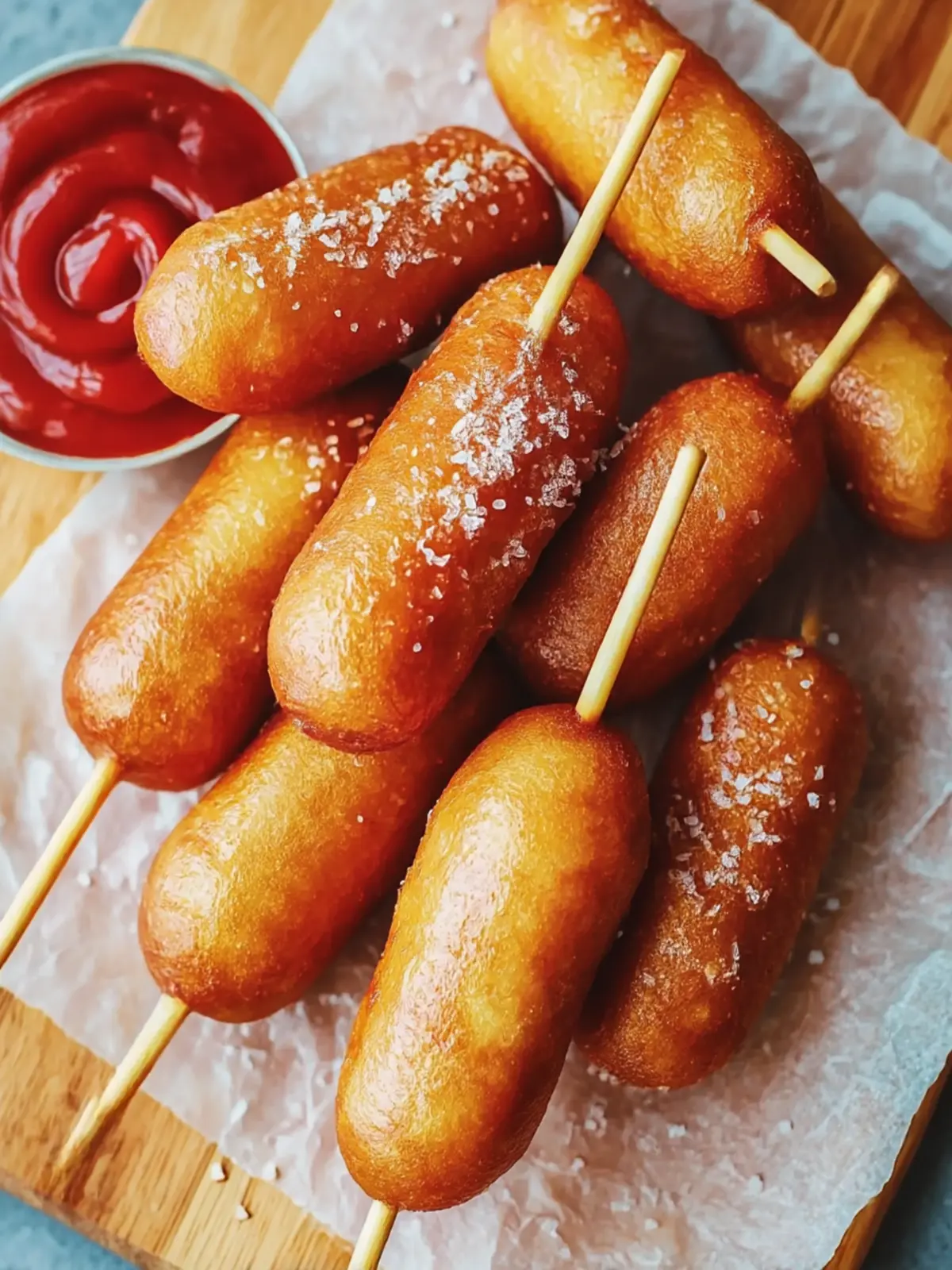 Delicious Mini Corn Dogs