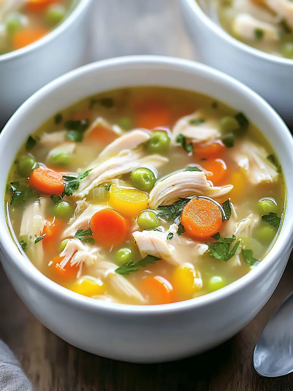 Crockpot Chicken Vegetable Soup