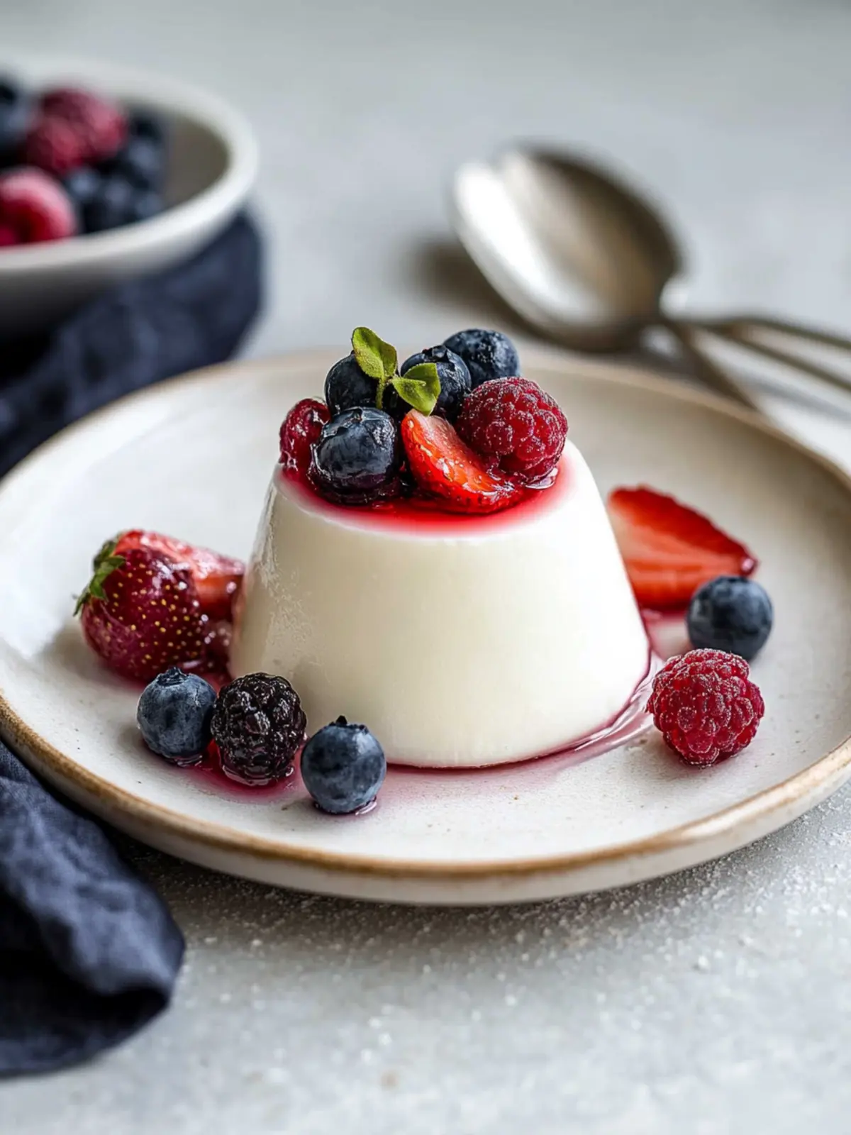 Classic Vanilla Panna Cotta