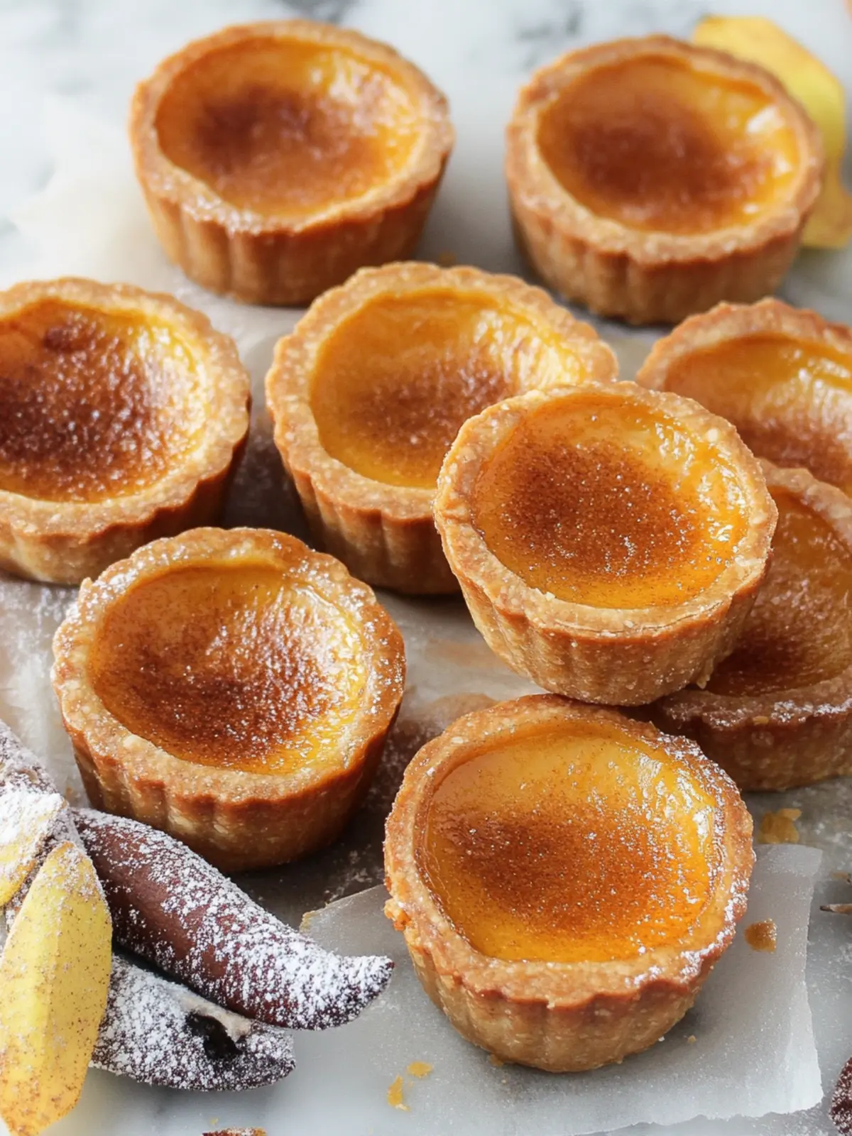 Pumpkin Queijadas (Pumpkin Milk Tarts)