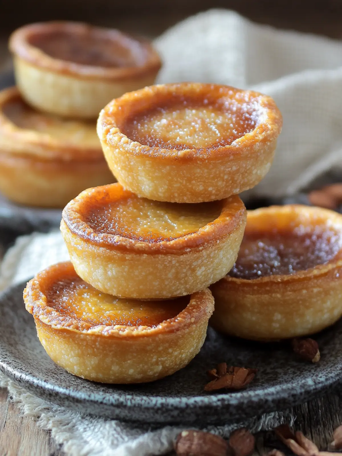Pumpkin Queijadas (Pumpkin Milk Tarts)