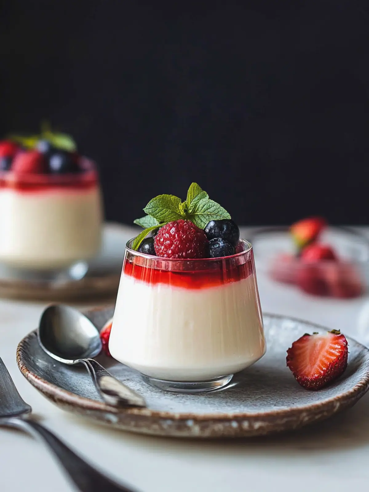 Classic Vanilla Panna Cotta