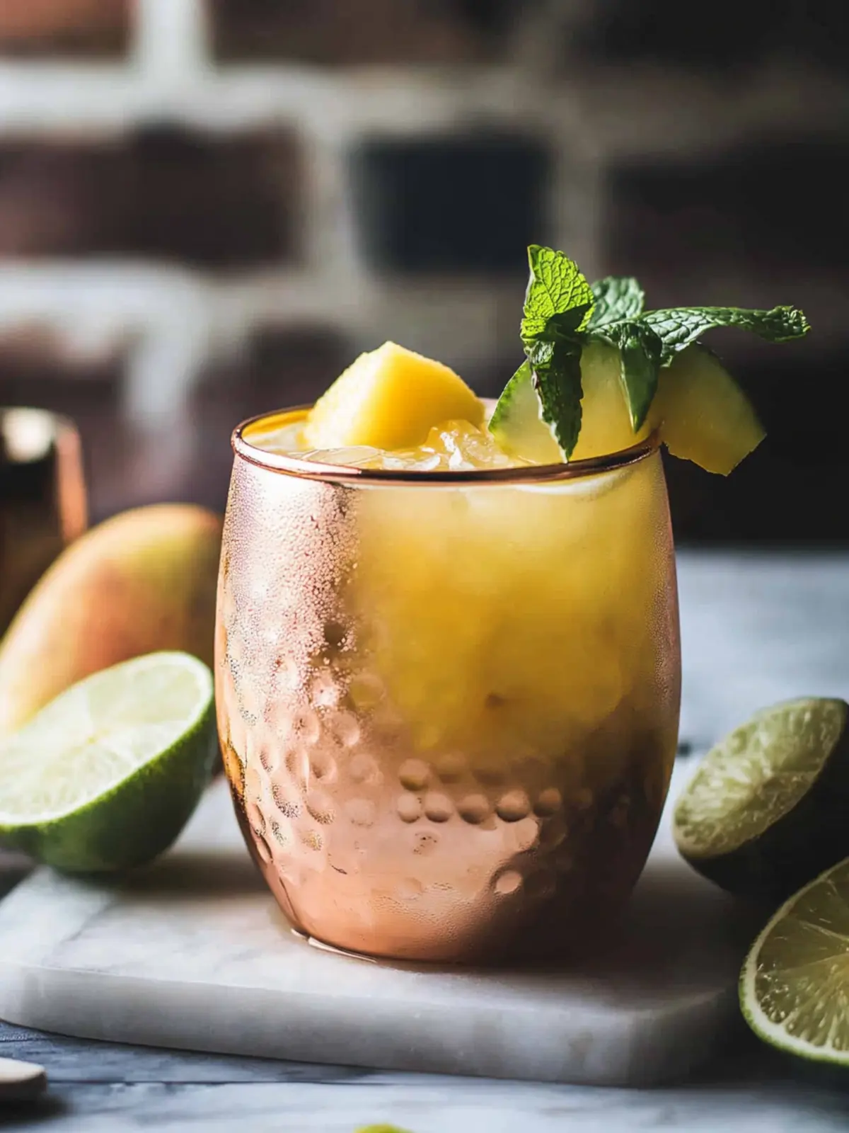 Mango Mule Mocktail